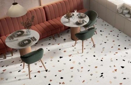 Керамогранит Coliseum Палладио Уайт 60х120 (Натуральный и Реттифицированный) в Кургане