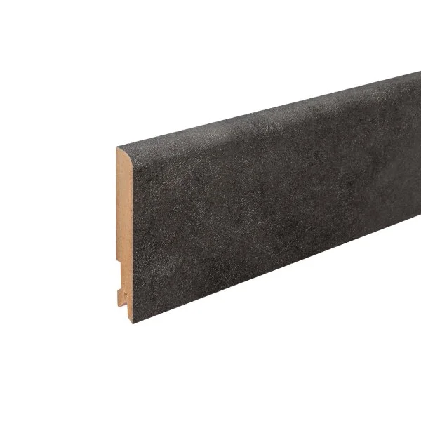 Плинтус MDF Bonkeel 24064 Бетон Лофт Графит (100х16х2400 мм) в Кургане
