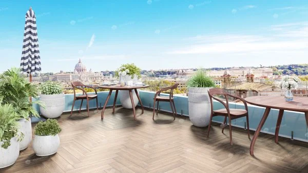 Каменно-полимерная плитка Alpine Floor Parqet Light Макадамия ECO 13-10, 4 мм 43 класс в Кургане