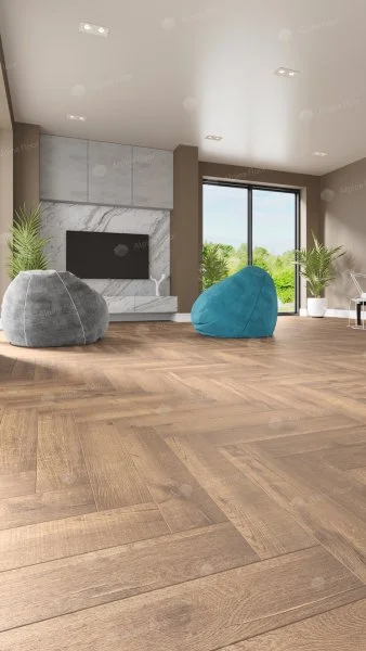 Каменно-полимерная плитка Alpine Floor Parqet Light Дуб Royal ECO 13-2, 4 мм 43 класс в Кургане