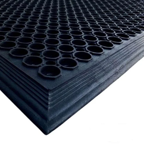 Грязезащитный ячеистый резиновый коврик Ринго-Мат с отверстиями Rem 600х900х12 мм в Кургане