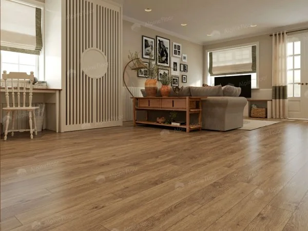 Каменно-полимерная плитка Alpine Floor Grand Sequoia Village Макадамия ECO 11-1007 4мм, 43 класс в Кургане