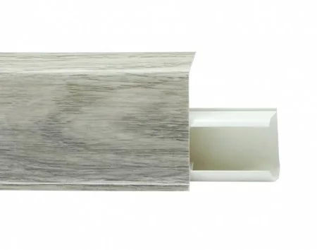 Пластиковый плинтус Royce №549 Дуб Альба (55х23х2200мм) в Кургане