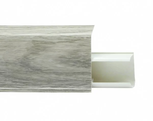 Пластиковый плинтус Royce №549 Дуб Альба (55х23х2200мм) в Кургане