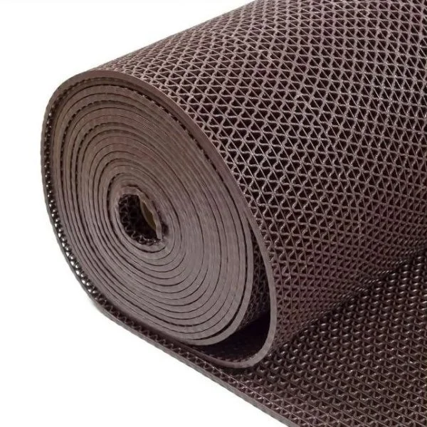 Грязезащитное рулонное покрытие ЗигЗаг Коричневый 4,5 мм (0,9 м) Китай в Кургане