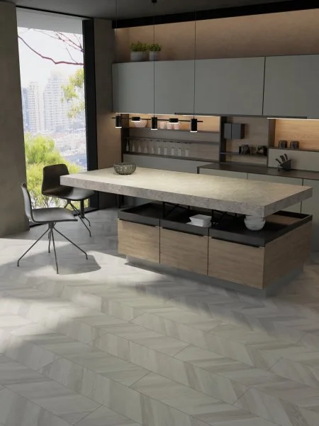 Ламинат Egger PRO 8/33 4V Large Дуб Кестинкорт Пепел левая EPL243F4CL в Кургане