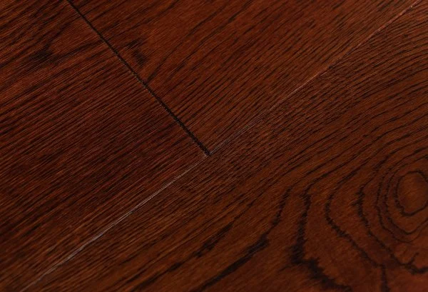 Массивная доска Аmber Wood Дуб шоколад браш лак 18*120*300-1800 мм в Кургане