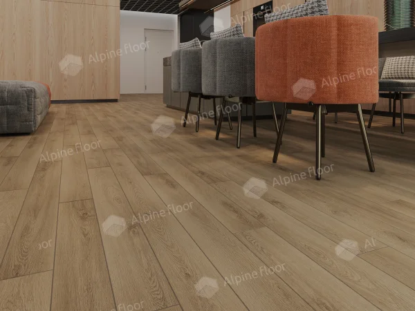Каменно-полимерная плитка Alpine Floor Grand Sequoia Village Вайпуа ECO 11-1907 4мм, 43 класс в Кургане