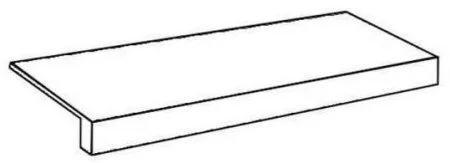 Керамогранит Italon Метрополис Абсолют Сильвер Ступень Фронт 33х120 (Натур) в Кургане