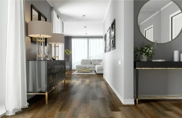 Кварц-виниловая плитка Refloor Fargo Comfort 61W921 Дуб Прага (Градиент) в Кургане