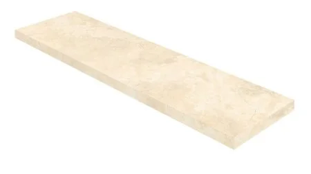 Керамогранит Coliseum Аурелия Уайт Ступень угловая правая (Натуральный, 33х120) в Кургане