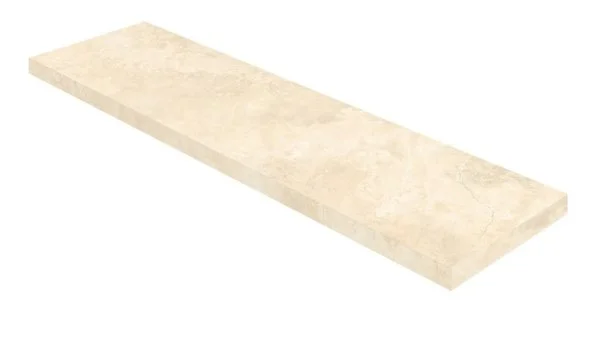 Керамогранит Coliseum Аурелия Уайт Ступень угловая правая (Натуральный, 33х120) в Кургане