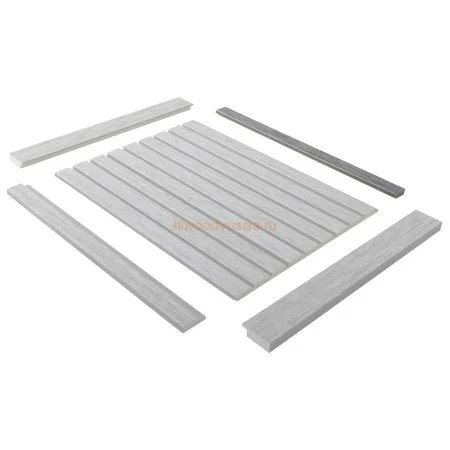 Финишный молдинг LF124B GN68 левый декорированный (31х12х2700мм) в Кургане