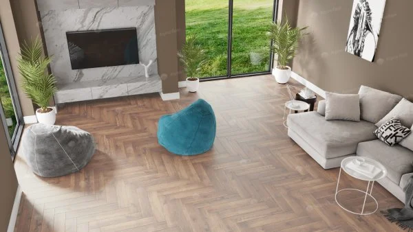 Каменно-полимерная плитка Alpine Floor Parqet Light Дуб Royal ECO 13-2, 4 мм 43 класс в Кургане
