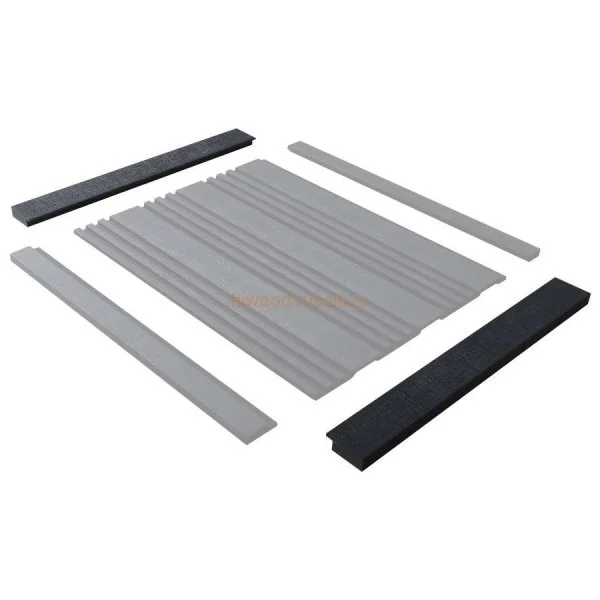 Финишный молдинг LF1 BK114K (50х17х2700мм) в Кургане