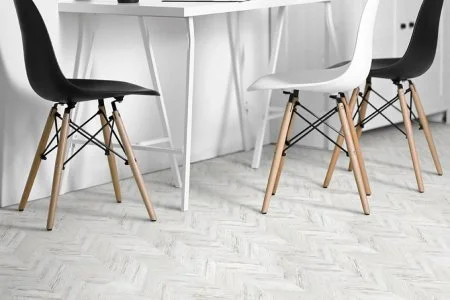 Пробковое покрытие CorkStyle Chevron White в Кургане