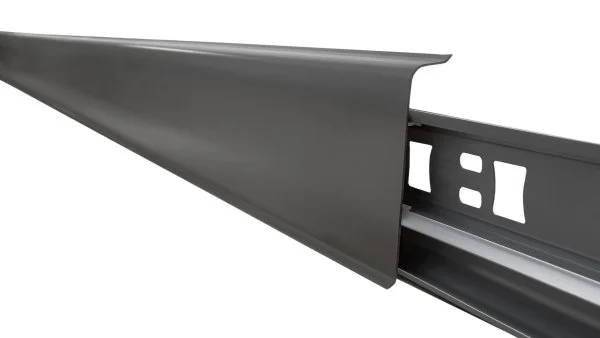 Плинтус пластиковый Arbiton INDO70 220 Чёрный матовый 2.5 м в Кургане