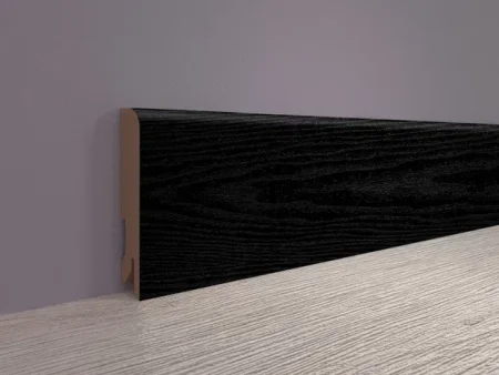 Плинтус MDF Bonkeel 24033 Чёрное Дерево (80х16х2400 мм) в Кургане