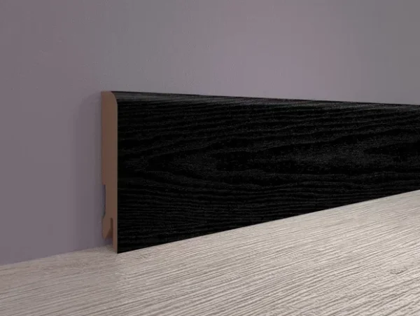 Плинтус MDF Bonkeel 24033 Чёрное Дерево (80х16х2400 мм) в Кургане
