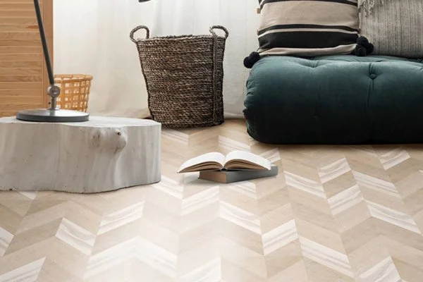Пробковое покрытие CorkStyle Chevron Creme в Кургане