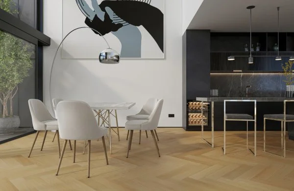 Паркетная доска Quartz Parquet Английская Ёлка Дуб Тоскана 33-407 в Кургане