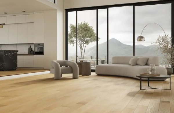 Паркетная доска Quartz Parquet Классик 5 мм Дуб Медовый Раф 463 в Кургане