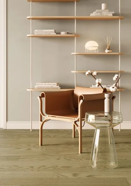 Паркетная доска Quartz Parquet Классик 5 мм Дуб Флэт Уайт 1258-55 в Кургане