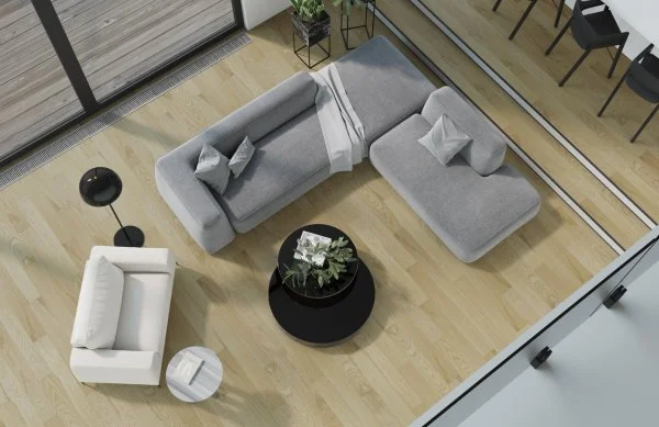 Паркетная доска Quartz Parquet Классик 5 мм Дуб Тоскана 407 в Кургане