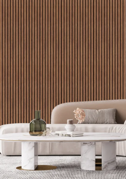 Декоративная панель для стен HiWood LV124 BR396K (120х12х2700мм) в Кургане