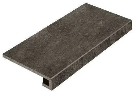 Керамогранит Italon Клаймб Графит ступень угловая правая 33х60 в Кургане