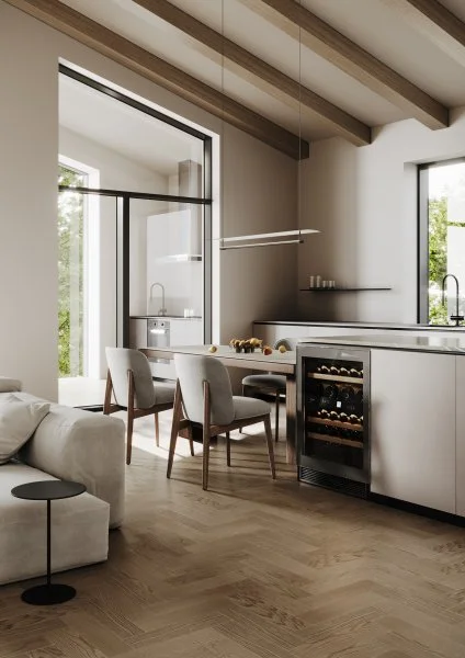 Паркетная доска Quartz Parquet Штучный паркет Дуб Муссон 44-1258-02 в Кургане