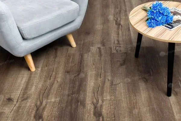 Каменно-полимерная плитка Alpine Floor Real Wood Дуб Vermont ECO 2-3, 6 мм 43 класс в Кургане