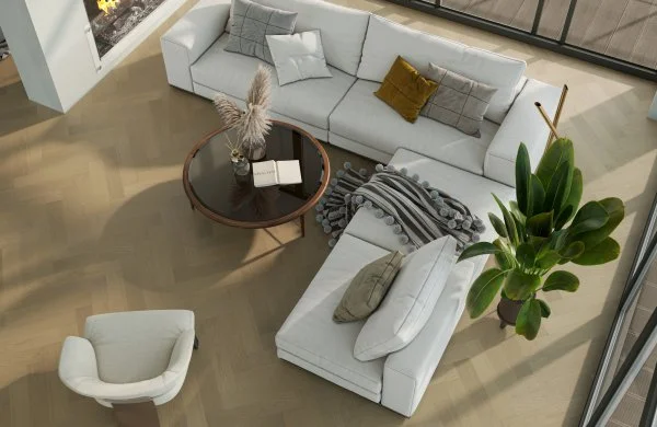 Паркетная доска Quartz Parquet Английская Ёлка Дуб Шампань 33-414 в Кургане