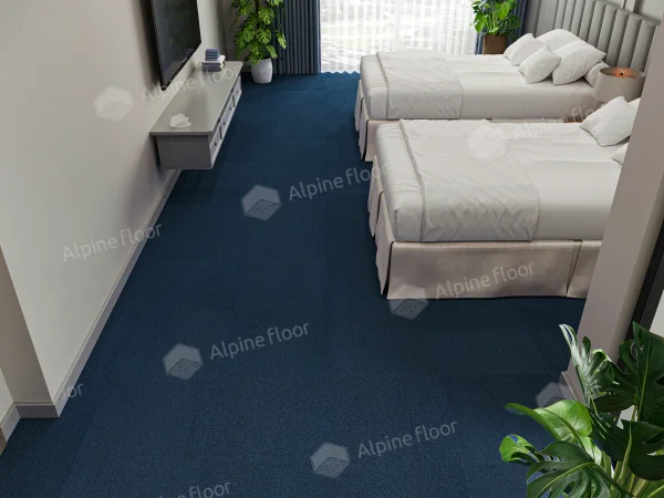 Ковровая плитка Alpine Floor Huron 402-5 Ниагара в Кургане