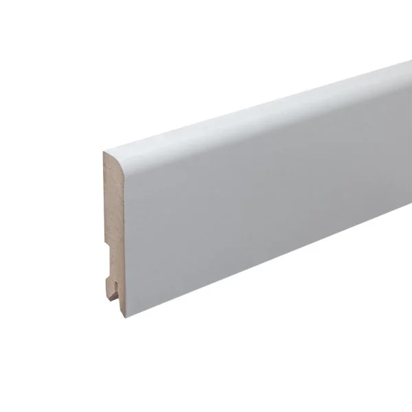 Плинтус MDF Bonkeel 24116 Белый (80х16х2400 мм) в Кургане