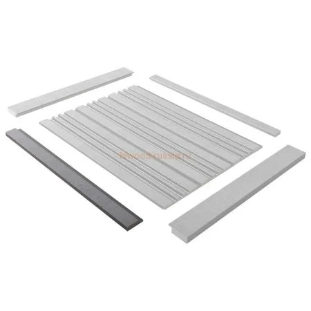 Финишный молдинг LF124A S339S правый декорированный (42х12х2700мм) в Кургане