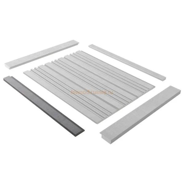 Финишный молдинг LF124A S339S правый декорированный (42х12х2700мм) в Кургане