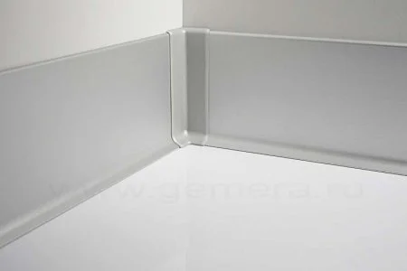 Угол внутренний для плинтуса Fezard ALP-100 (Алюм) в Кургане