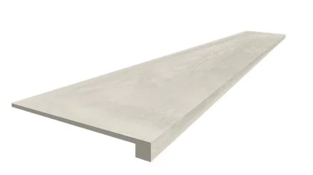 Керамогранит Coliseum Экспо Уайт Ступень фронтальная (Натуральный, 33х60) в Кургане