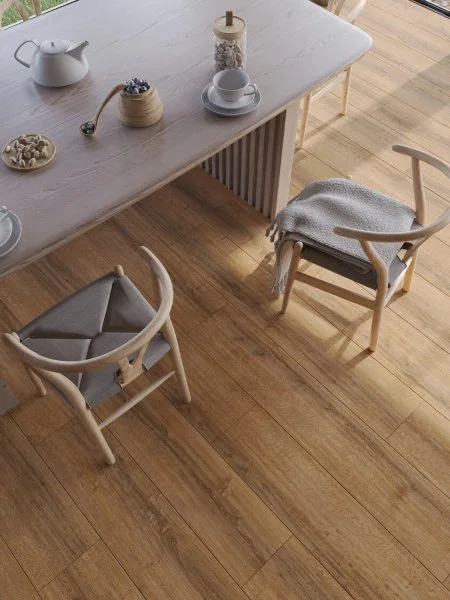 Ламинат Egger PRO 8/33 4V Large Aqua+ Дуб Шерман коньяк коричневый EPL184 в Кургане