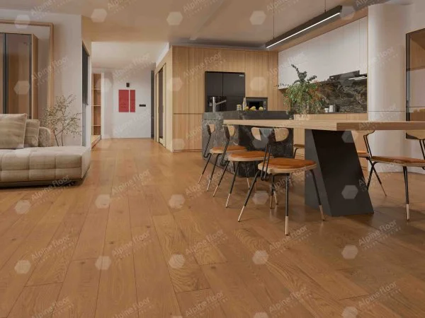 Инженерная доска Alpine Floor Villa Дуб Имбирный в Кургане