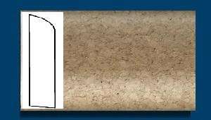 Плинтус пробковый ArtCorkDesing С 106 (Колер 5) 10х60х910 мм в #REGION_NAME_DECLINE_PP#