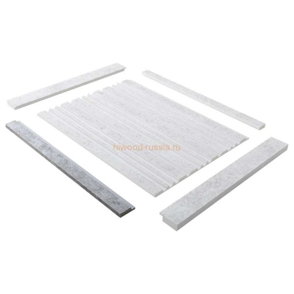 Финишный молдинг LF124A W50 правый декорированный (42х12х2700мм) в #REGION_NAME_DECLINE_PP#