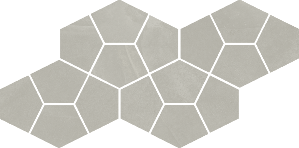 Керамогранит Italon Континуум Сильвер Мозаика Призм (Натуральная 41.3х20.5) в #REGION_NAME_DECLINE_PP#